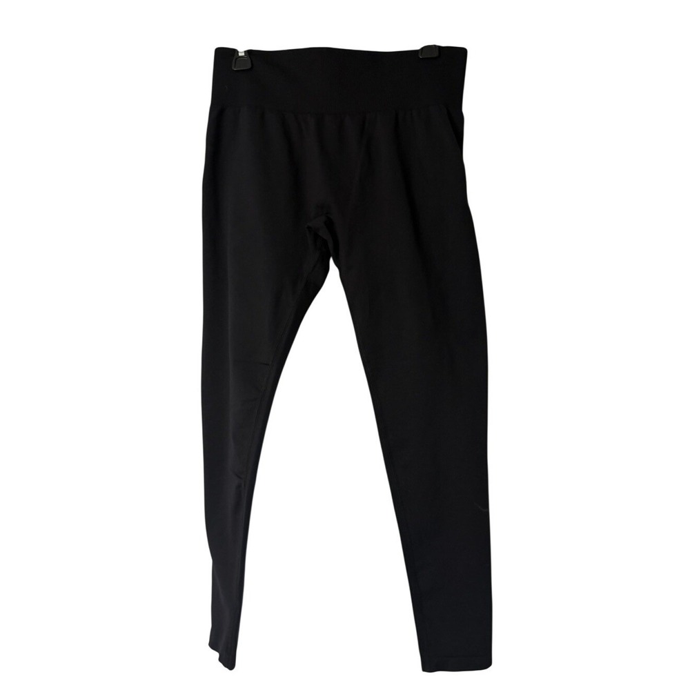 NWT Halara Womens Black Tummy Control Stretch Skinny Leggings Size XL